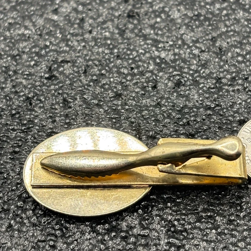 Vintage‎ Brass Ford Model T Car Tie Clip Bar Clasp Novelty Mens Accessory